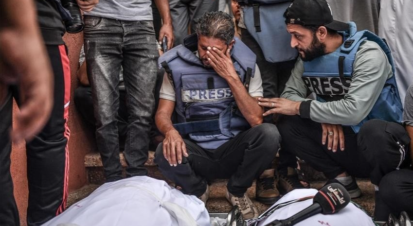 20 جمعية فرنسية للصحفيين تطالب باريس بإجلاء زملائهم من غزة