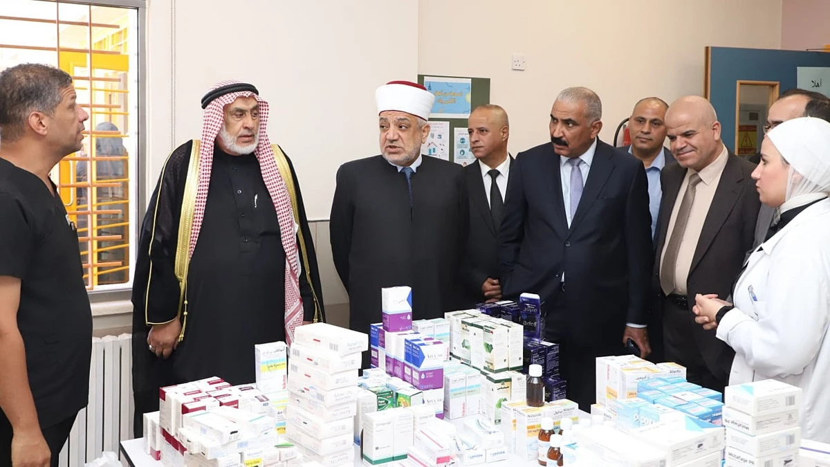 "المقاصد الخيرية" يعالج 267 مراجعاً في يوم طبي مجاني بأبو نصير