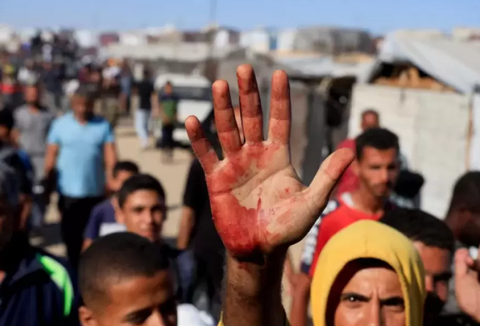 36 شهيداً قرب مركز توزيع المساعدات في غزة 