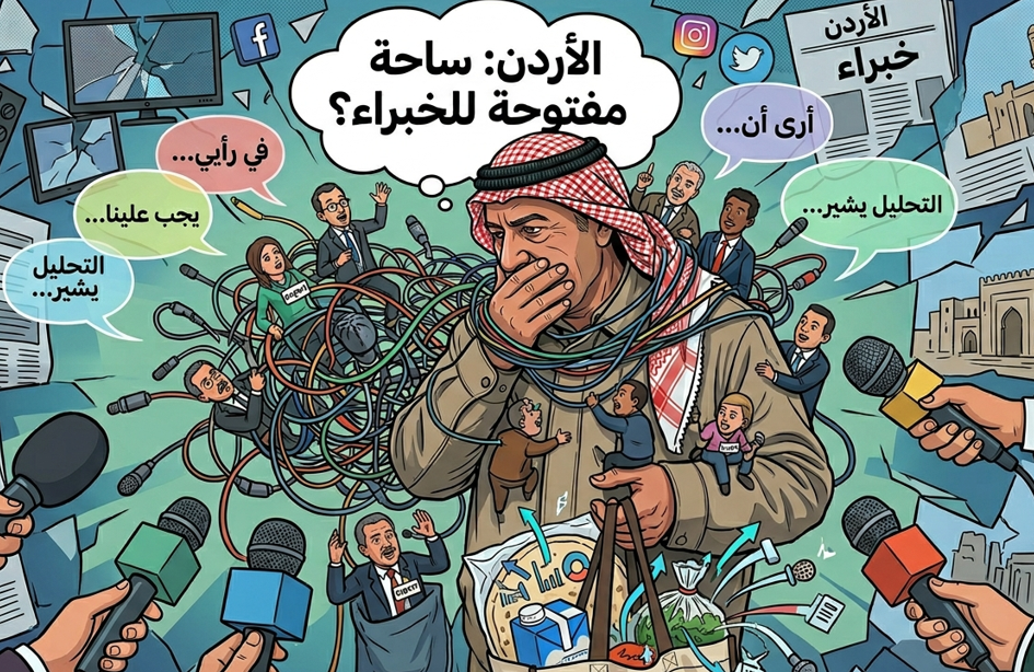 العشرات يصرحون يوميًا ..  هل تحوّل الأردن إلى ساحة مفتوحة لـ"الخبراء"؟