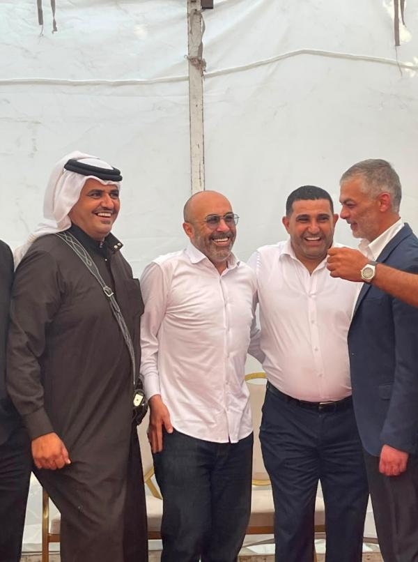 رئيس لجنة الفيصلي المؤقتة الحنيطي في مضارب العدوان