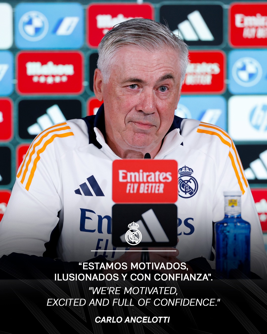 أنشيلوتي قبل الكلاسيكو: جاهزون للتحدي وشهر العسل مع ريال مدريد لا ينتهي