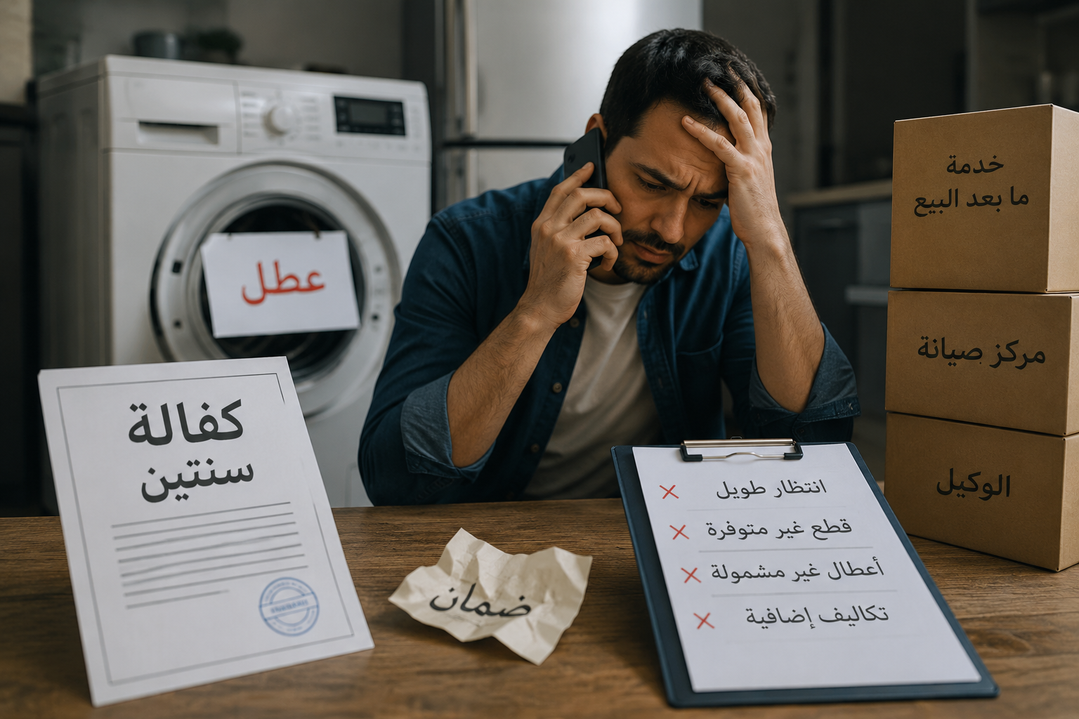 الكفالة موجودة على الورق ..  لكن ماذا يحدث عندما يتعطل المنتج؟