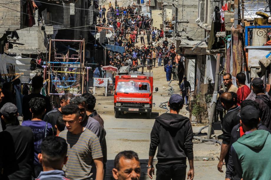 انتشال 117 شهيداً في غزة و9500 مفقود في القطاع
