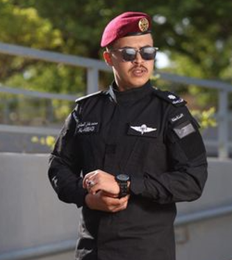 الملازم محمد عادل الرحامنة مبارك التخرج