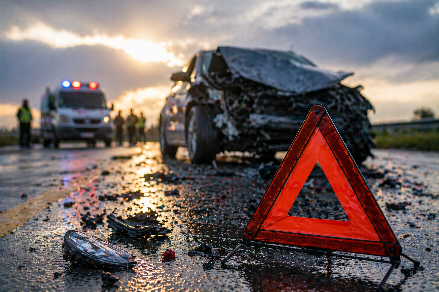 مركبات الحوادث على الطرق "رسالة صادمة تُنقذ حياة"