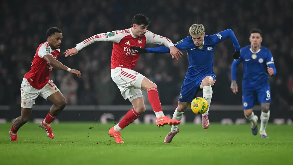 هافيرتز يجعل أسطورة تشيلسي مادة دسمة للسخرية 