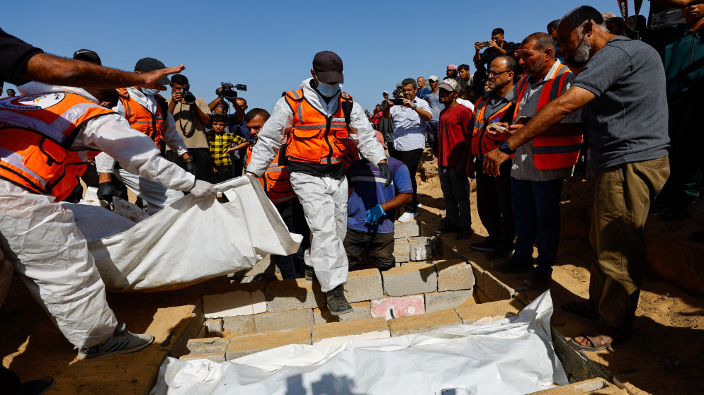 التعرف على 90 جثمانا فقط سلمتهم إسرائيل إلى غزة