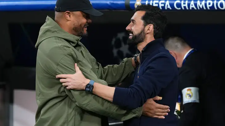 إقصاء الريال يبدأ بالحذر ..  كومباني يرفض الاحتفال مبكرا