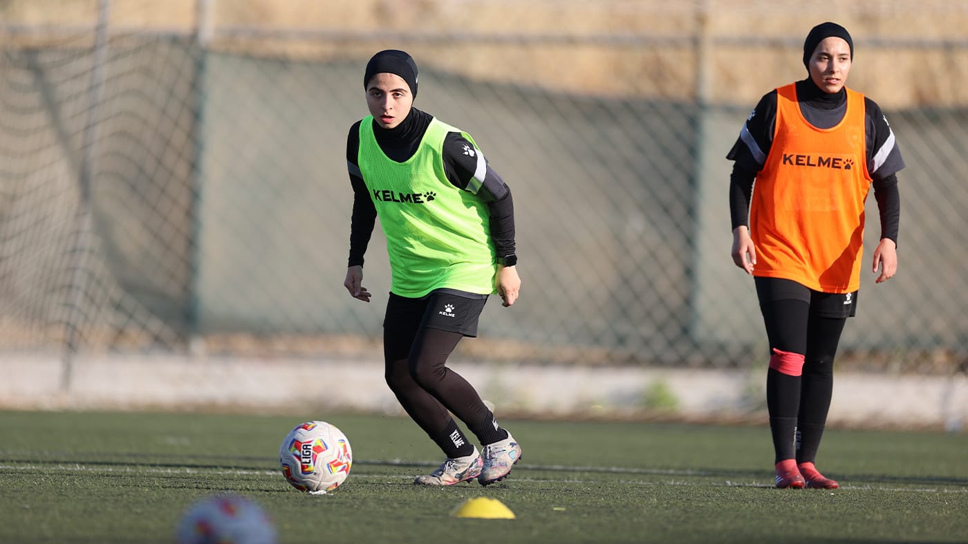 منتخب الشابات لكرة القدم يبدأ تدريباته للتصفيات الآسيوية 
