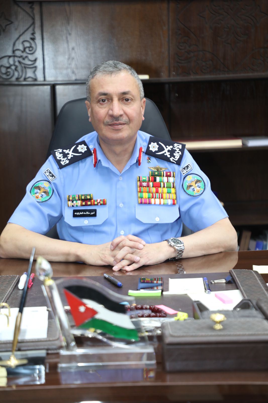 اللواء الطراونة يودع "قلعة النبل والشهامة" بعد ترفيعه وإحالته إلى التقاعد