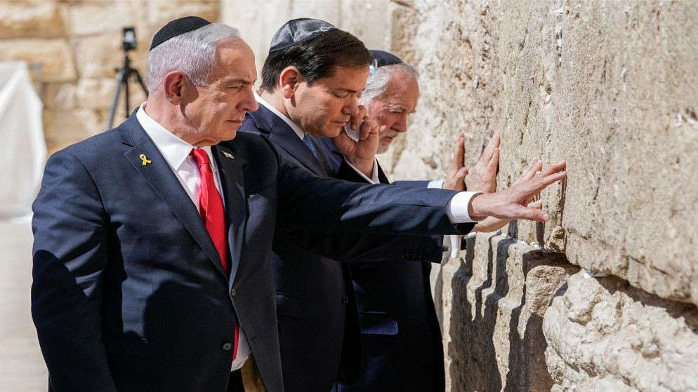 روبيو من القدس: حذرنا الدول التي تحاول الاعتراف بدولة فلسطينية