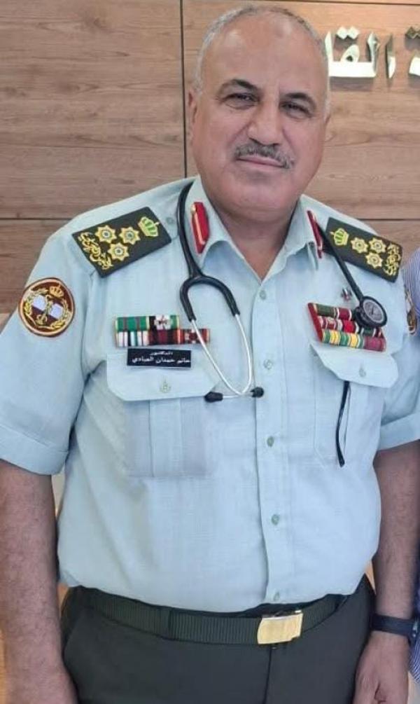 العميد الطبيب حاتم الصلاحين العبادي  ..  مبارك