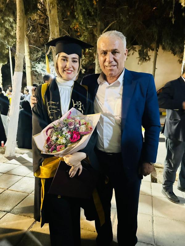 القرعان يهنئ بتخرج آلاء عصام ابو احمده