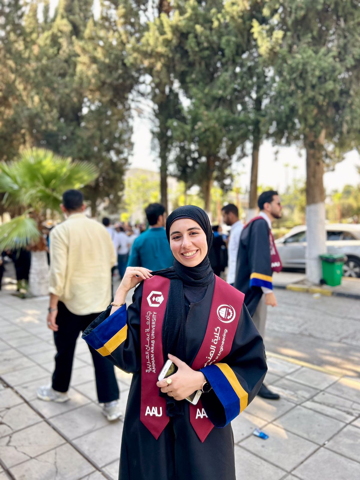 المهندسة سميرة زياد الدويك  .. الف مبروك 