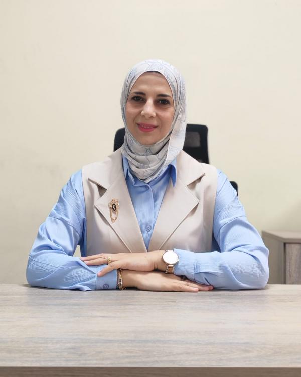 المهندسة حنين أحمد سعيد  ..  مبارك الترقية