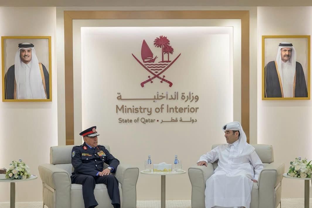 اللواء المعايطة يزور دولة قطر ويلتقي وكيل وزارة الداخلية