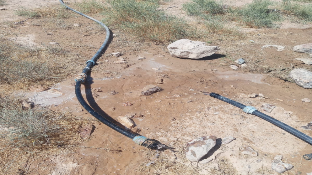 ضبط اعتداءات على خطوط مياه في الزرقاء بطول يتجاوز 3 كيلومترات 