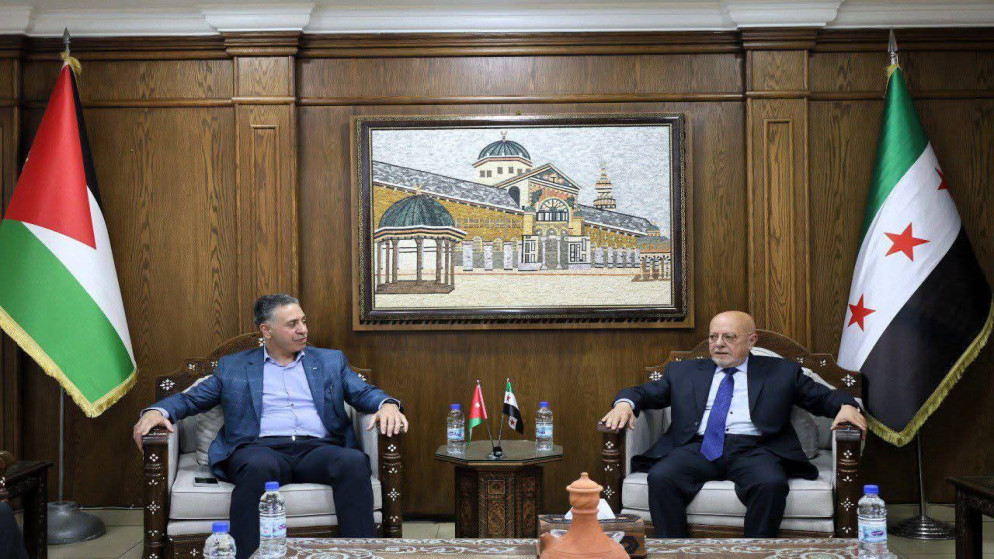 الأردن وسوريا يبحثان تسريع تنفيذ التعاون الاقتصادي وزيادة التجارة البينية