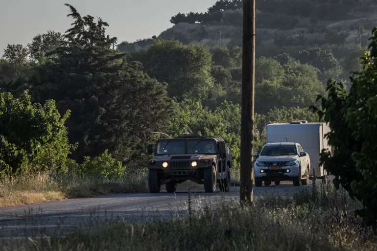 آليات إسرائيلية تتوغل بريف القنيطرة جنوبي سوريا