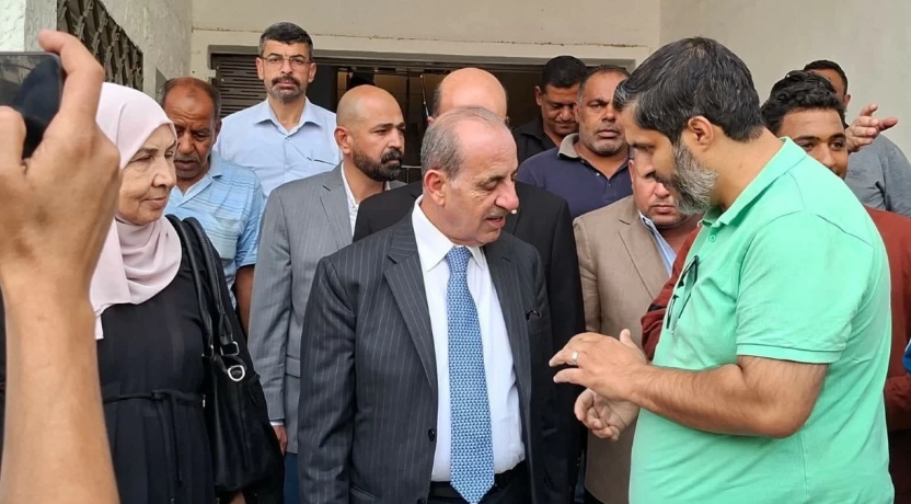 وزير الإدارة المحلية يتفقد عدداً من بلديات إربد