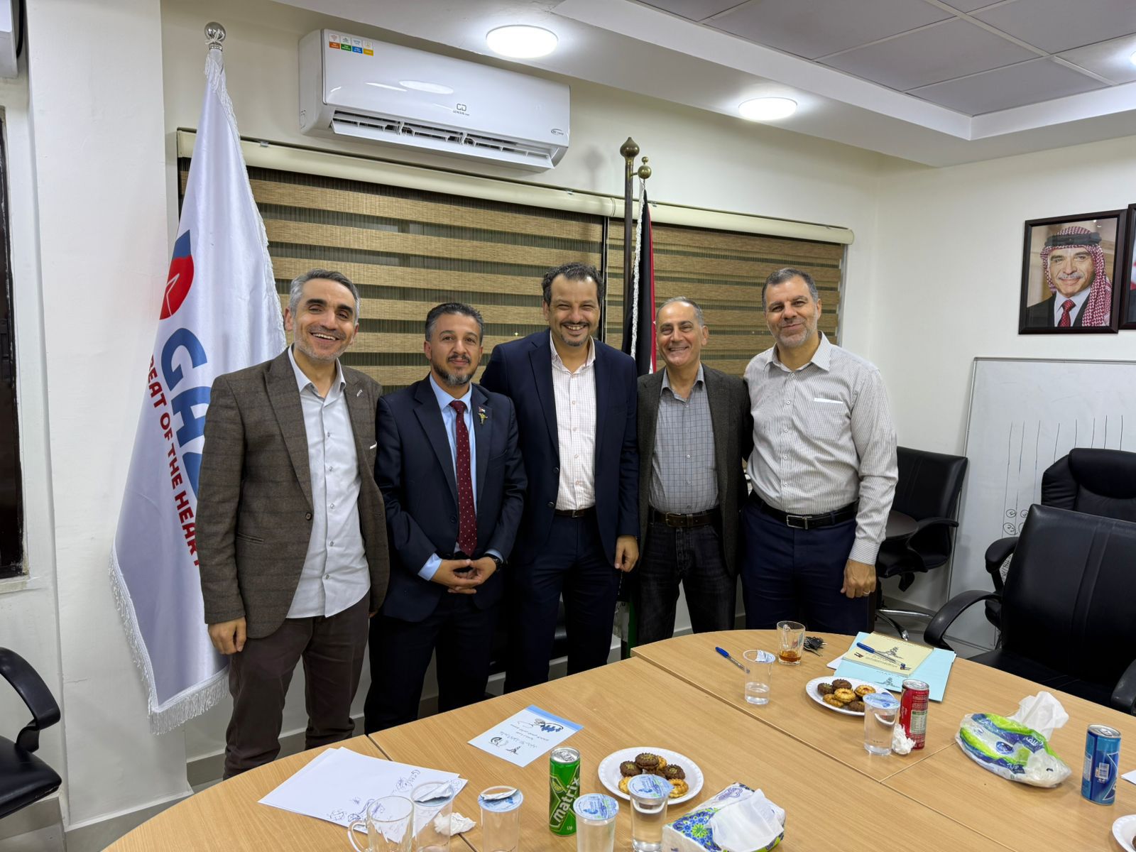 توزيع المناصب الإدارية في جمعية أطباء الصدر الأردنية وتحديد خطة العمل للمرحلة المقبلة