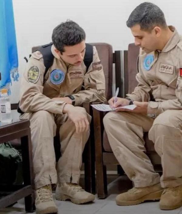 العقيد الركن الطيار محمد علي الجبور  ..  مبارك الماجستير