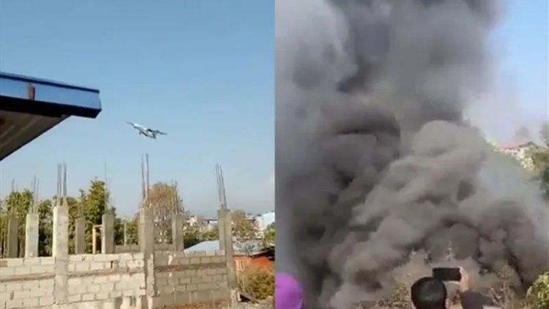 مصرع جميع ركاب الطائرة الهندية المنكوبة في أحمد آباد