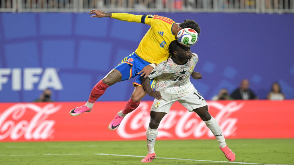 كولومبيا آخر المتأهلين إلى ثمن النهائي بفوزها على غانا 1-0