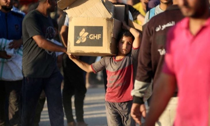 اشتهرت بمصائد الموت ..  “مؤسسة غزة الإنسانية” تنهي عملها بالقطاع