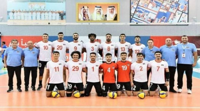 منتخب الطائرة يشارك في بطولة غرب آسيا بالبحرين