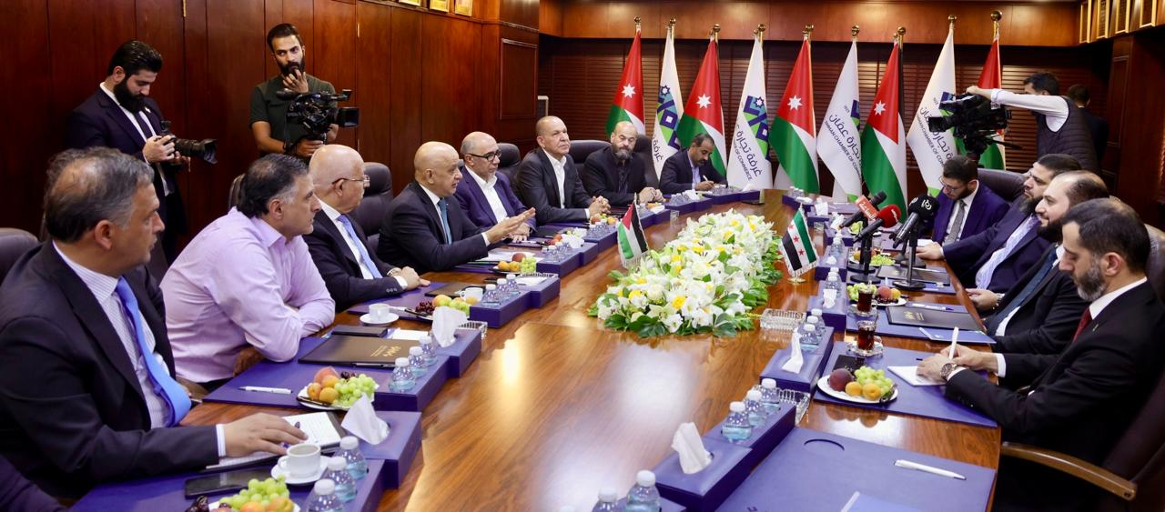 الحاج توفيق: القطاع الخاص الأردني جاهز للمشاركة بإعادة إعمار سوريا