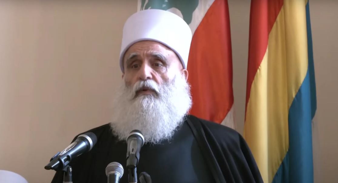 شيخ عقل دروز لبنان يحث الهجري على " المرونة و التجاوب "