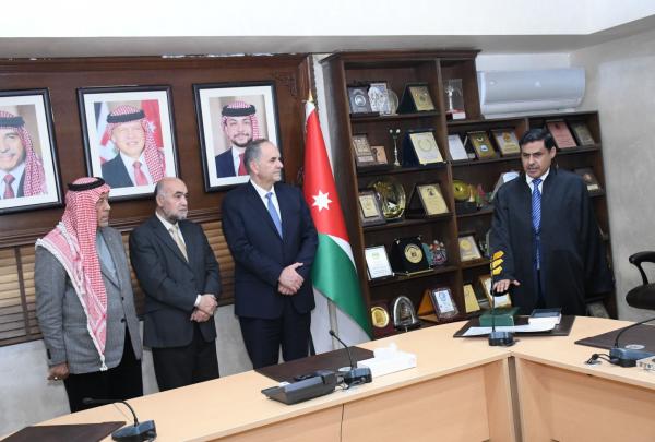 الدكتور المحامي محمد عساف السلامات  ..  مبارك