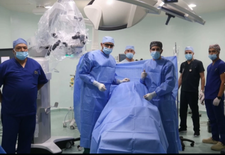 الكرك: أول عملية لإزالة انزلاق غضروفي بالتخدير النصفي في المستشفى الحكومي