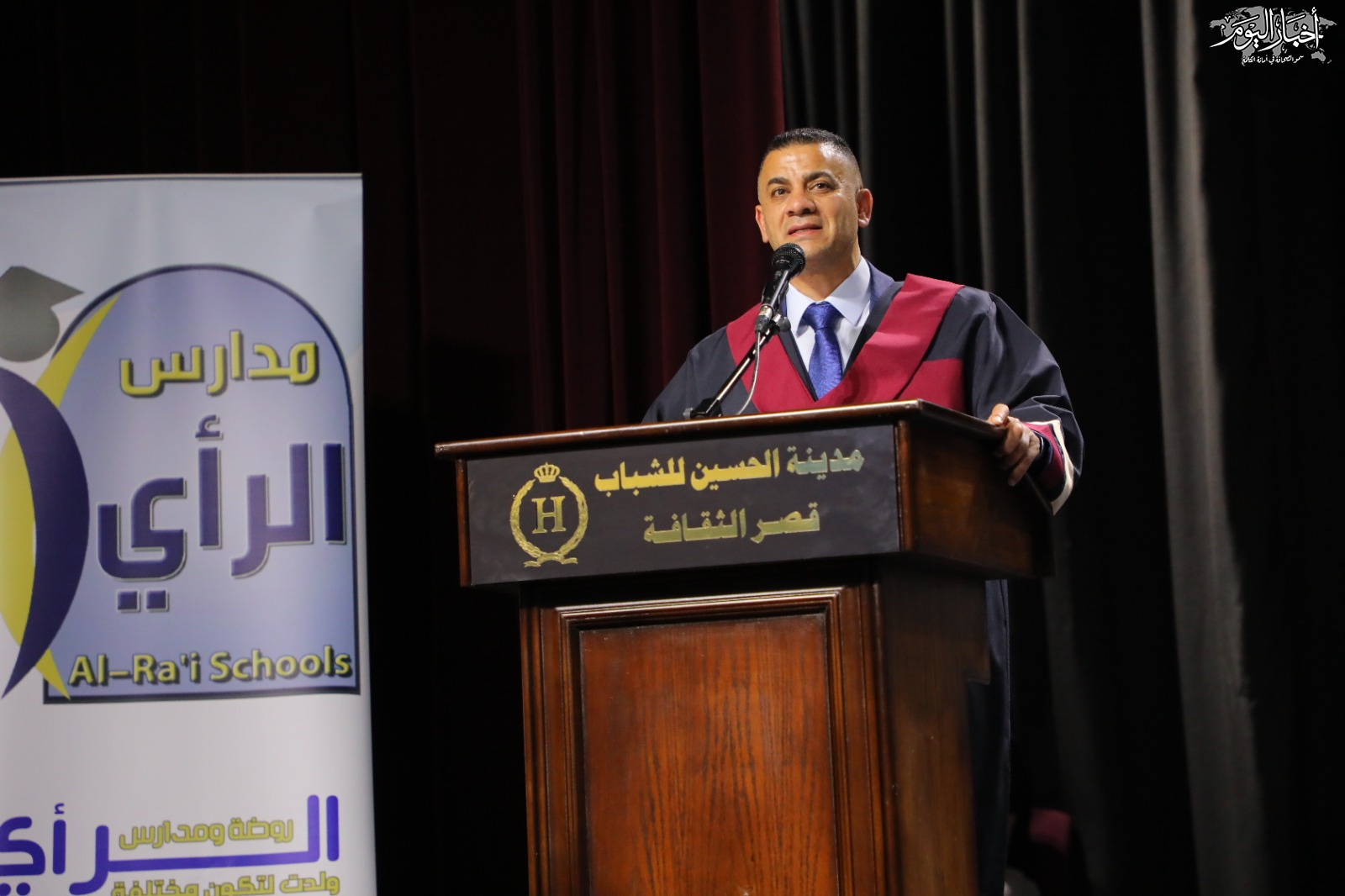 مدارس الرأي تحتفل بتخريج الفوج السابع عشر: أبو عمارة يؤكد أن التعليم رسالة وطنية مقدسة وصناعة للمستقبل