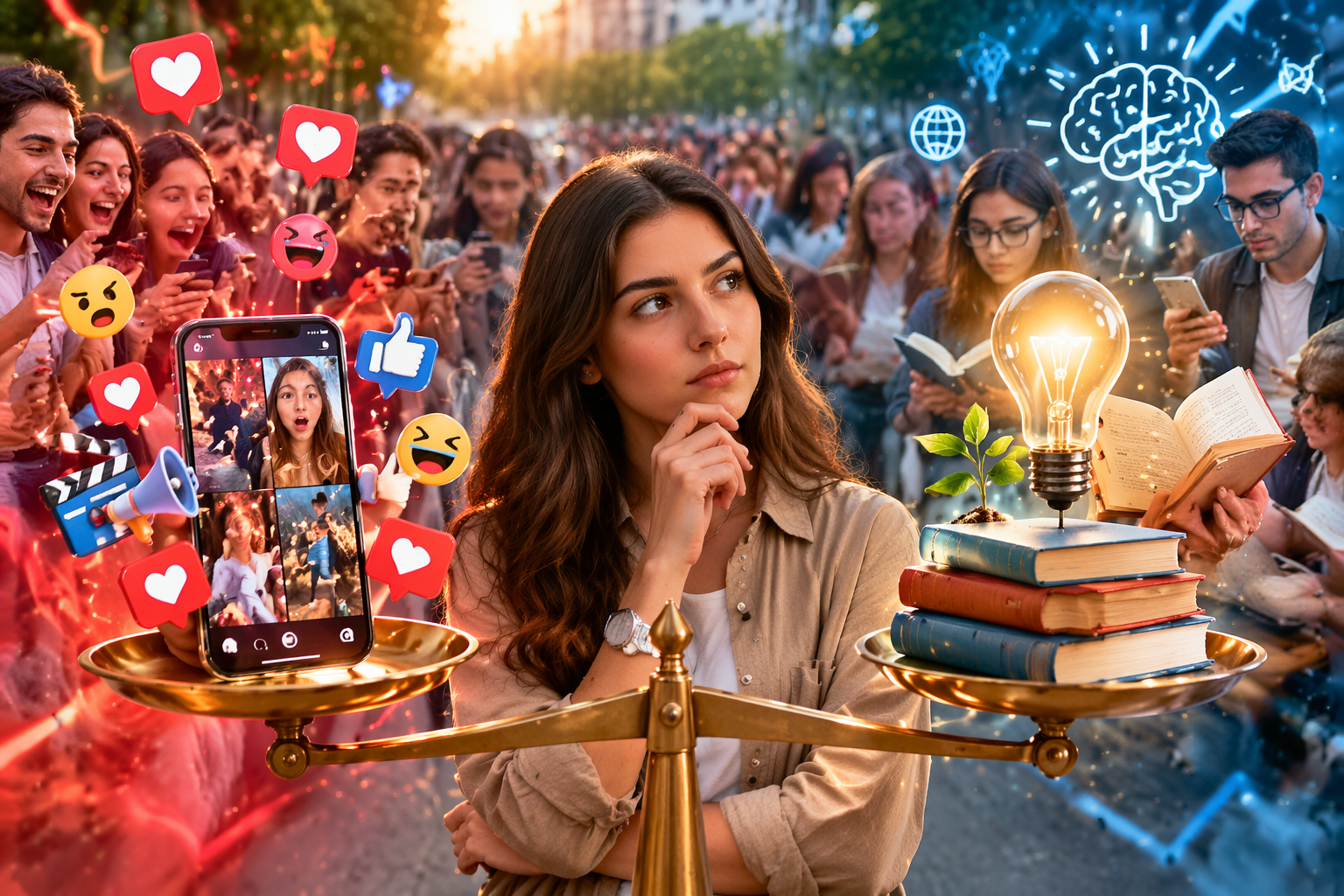 المحتوى الهابط مقابل المحتوى الهادف ..  من يكسب الرأي العام؟