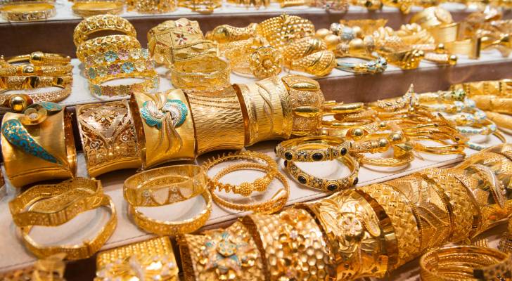ارتفاع أسعار الذهب 60 قرشا في السوق المحلية اليوم