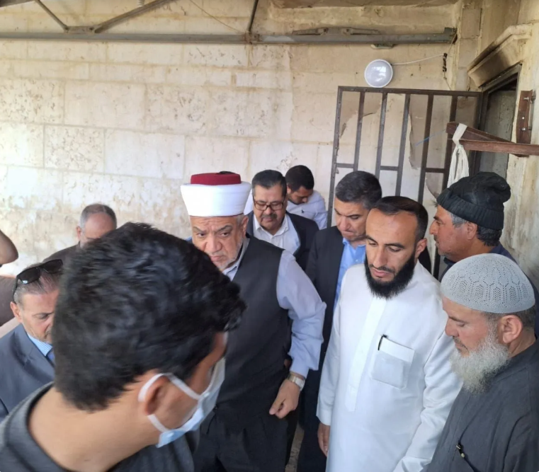 امام مسجد ابو علندا يبين سبب حريق اودى بحياة اطفاله