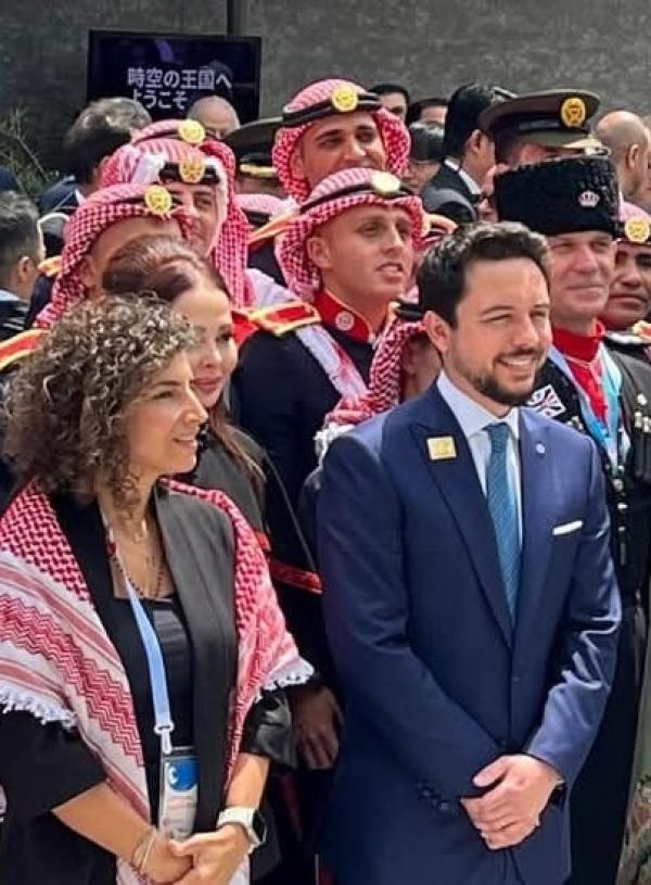 ولي العهد من إكسبو اليابان: فرصة في غاية الأهمية لتقديم الأردن للعالم