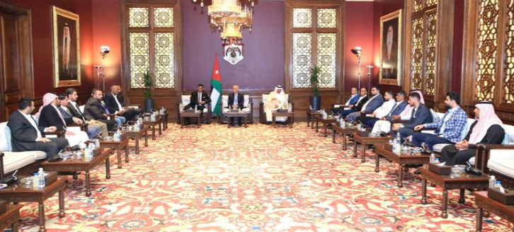 العيسوي يلتقي وفدا من أبناء عشيرة الفارس الشوابكة