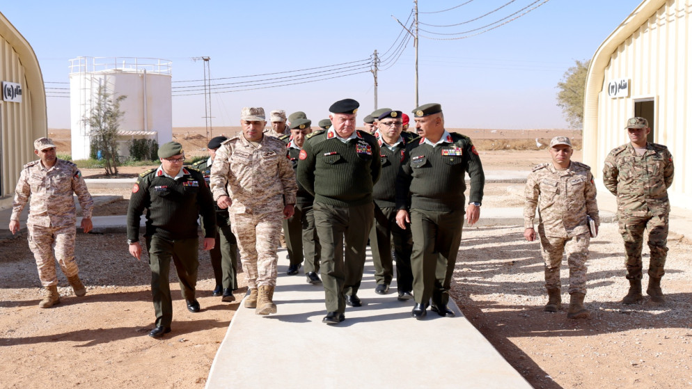 الحنيطي يتفقد مركز تدريب خدمة العلم ويطلع على جاهزيته لاستقبال المكلفين