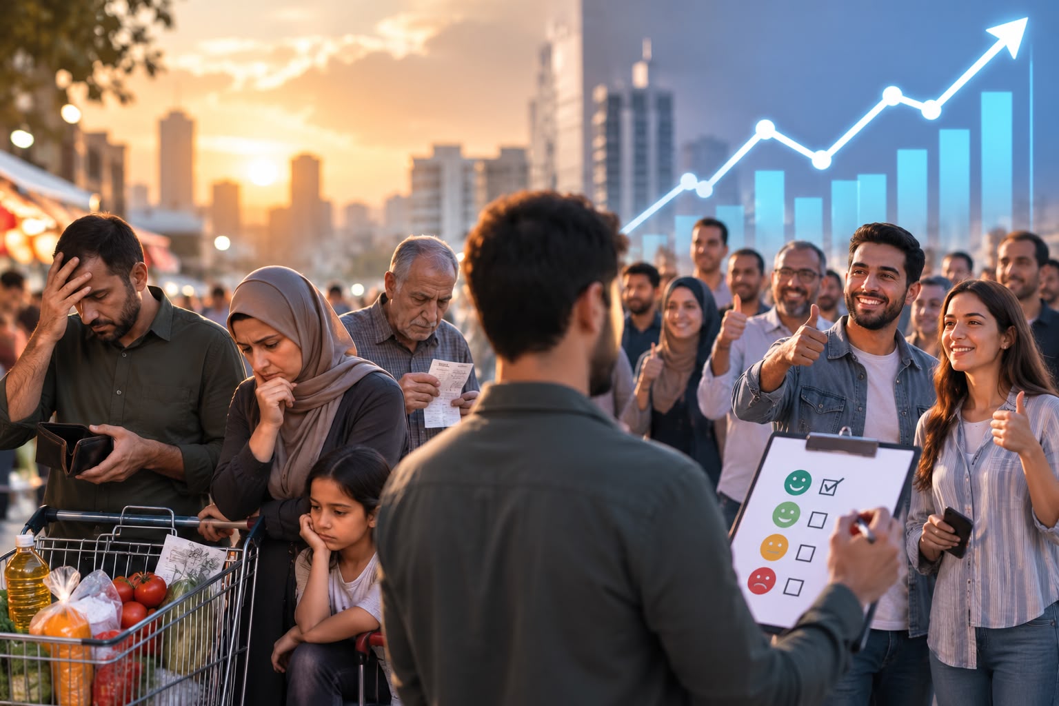 %60 يرون الاقتصاد إيجابياً ..  فهل تعكس استطلاعات الرأي واقع المواطن؟
