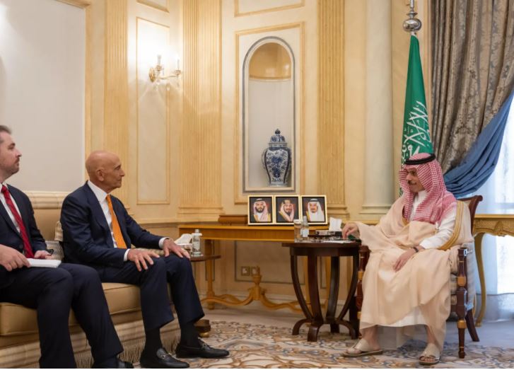 وزير الخارجية السعودي يستقبل المبعوث الأميركي إلى سوريا