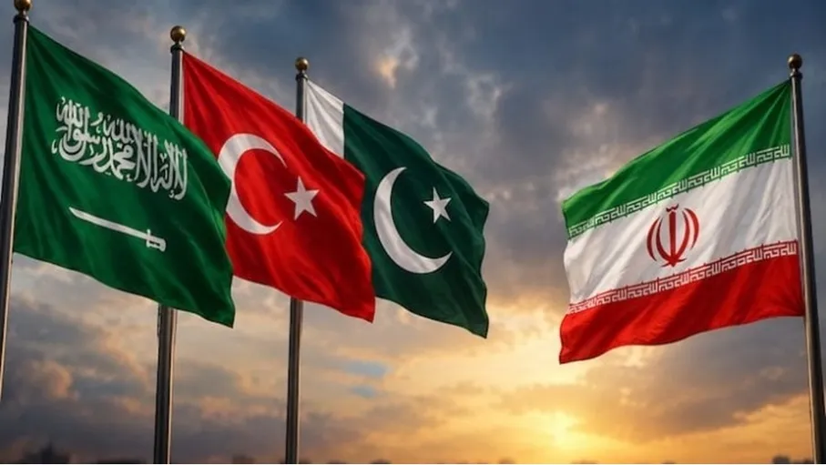 مسؤولون من دول اتفاقية مكة للدفاع المشترك يجتمعون في طهران مع مسؤولين إيرانيين  