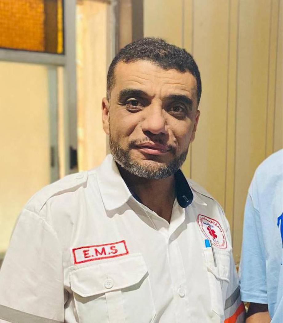 الاحتلال اعتقل المسعف مخلص خفاجة أثناء أدائه واجبه الإنساني 