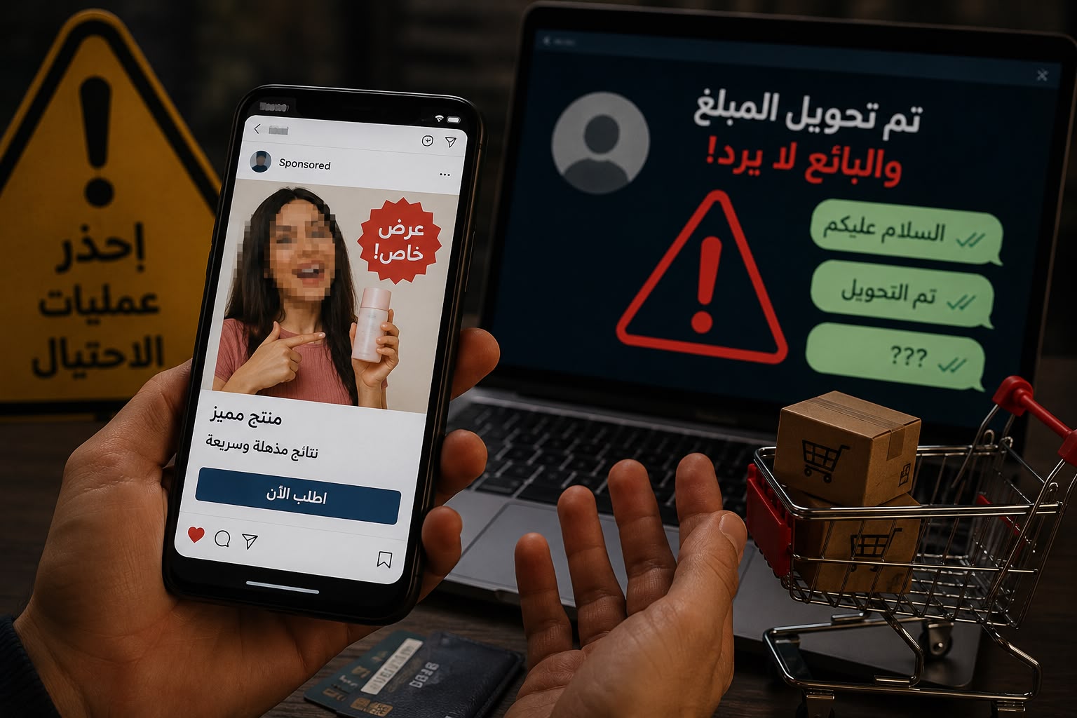 إعلانات المؤثرين أم بوابة للاحتيال الإلكتروني ..  من يحمي المستهلك الأردني؟
