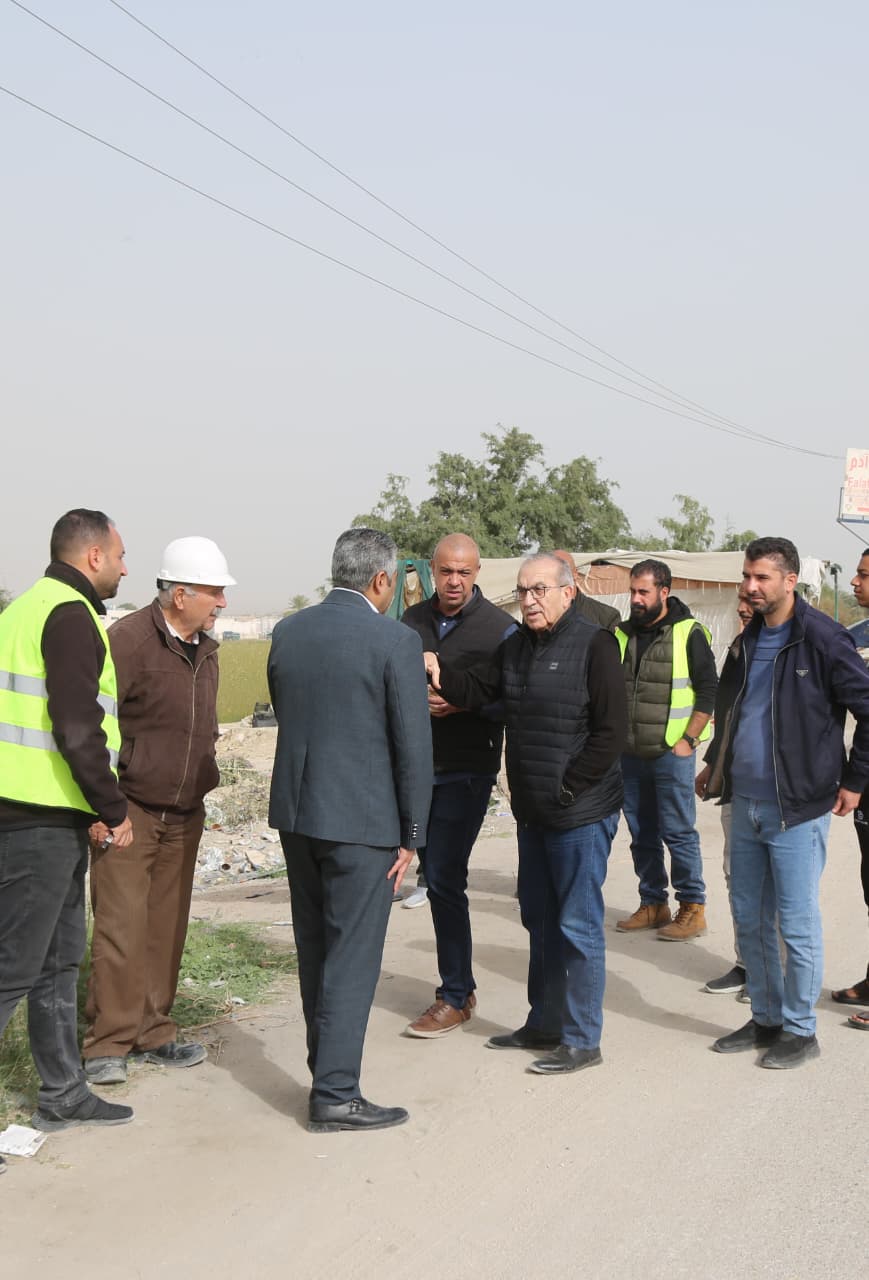 أبو السمن يتفقد مشاريع معالجة أضرار السيول في البحر الميت والكرك