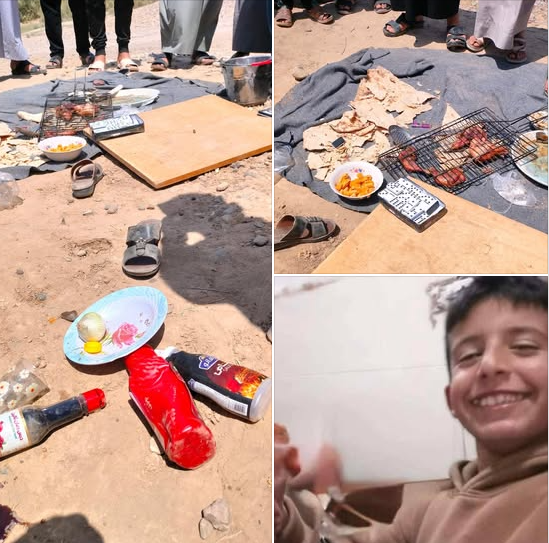 حكاية الغداء الأخير ..  كيف خطف الرصاص الطفل حيدر ليلة العيد؟