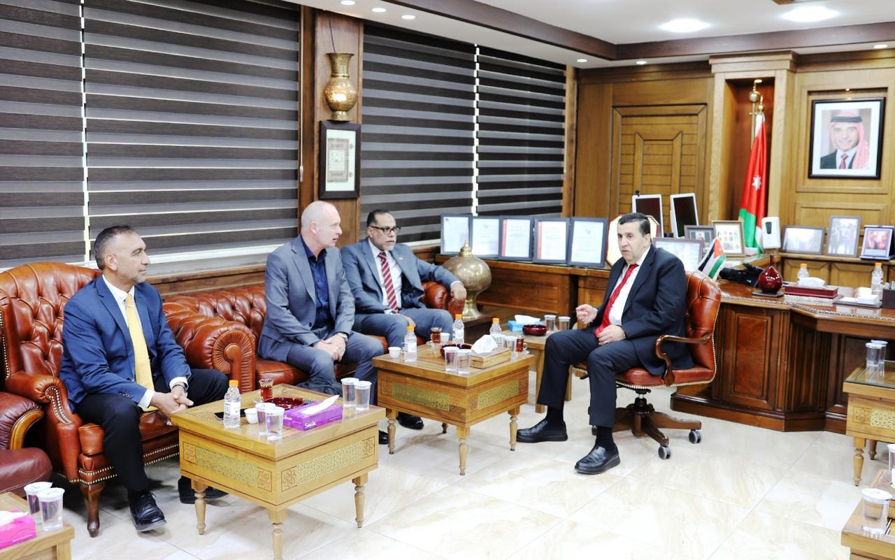 جامعة البلقاء التطبيقية تبحث تعزيز التعاون مع الوكالة الألمانية GIZ لتطوير التعليم التقني والمهني